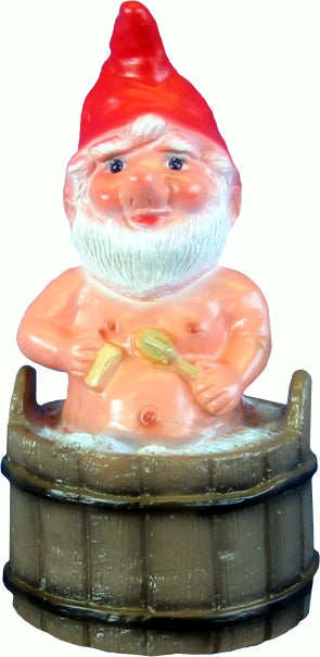 Zwerg im Waschkübel