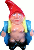 Zwergenfrau    Exhibitionistin