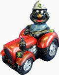 Maulwurf Wackelkopf auf Traktor