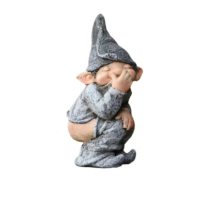 Gartenzwerg Harz Figur Lustiger Gartenzwerg Garten Ornament Dekoration
