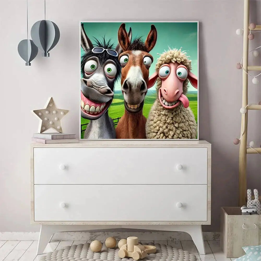 5D Diamond Painting Tiere – DIY Diamant-Malerei für Anfänger