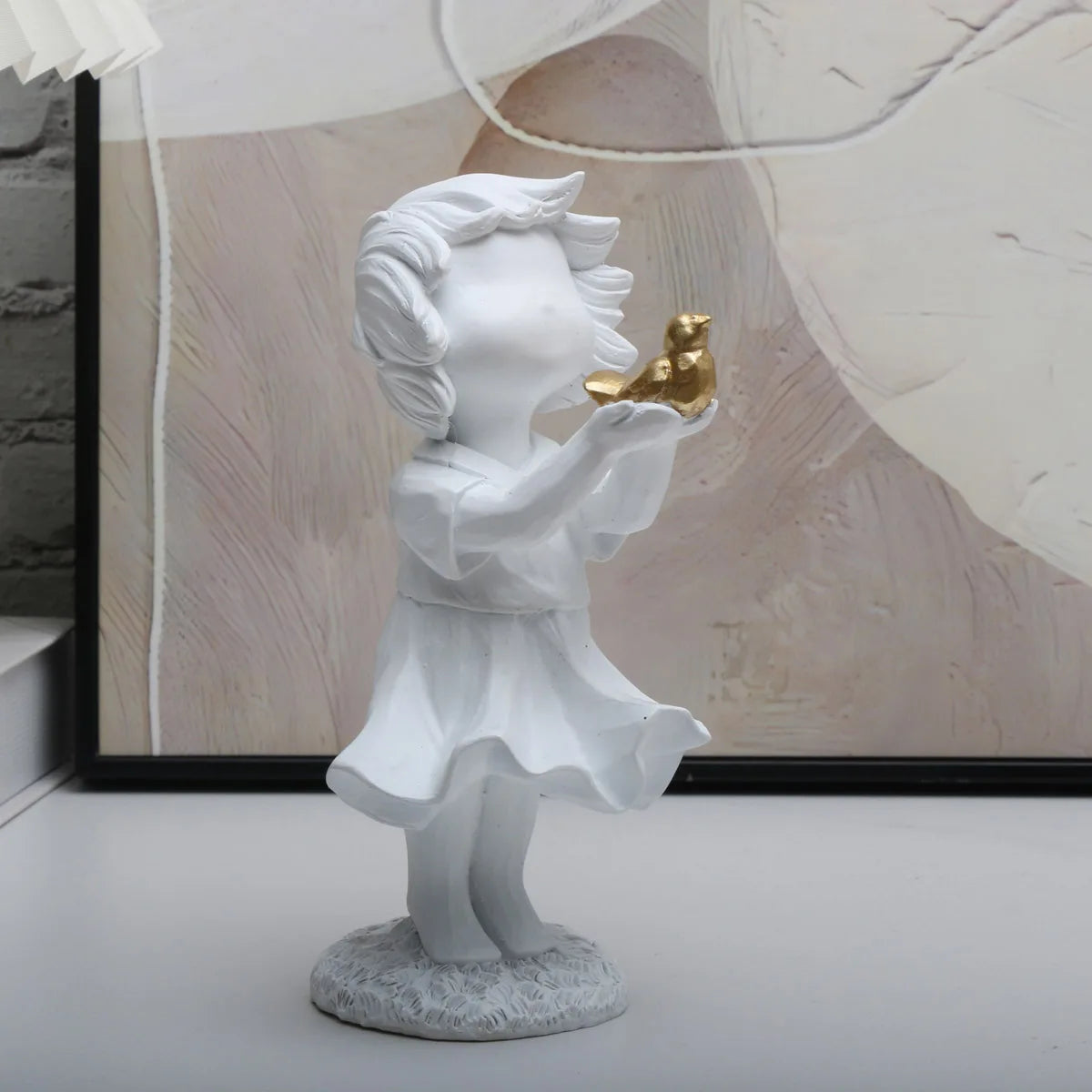 Banksy-Skulptur – Ballon-Mädchen