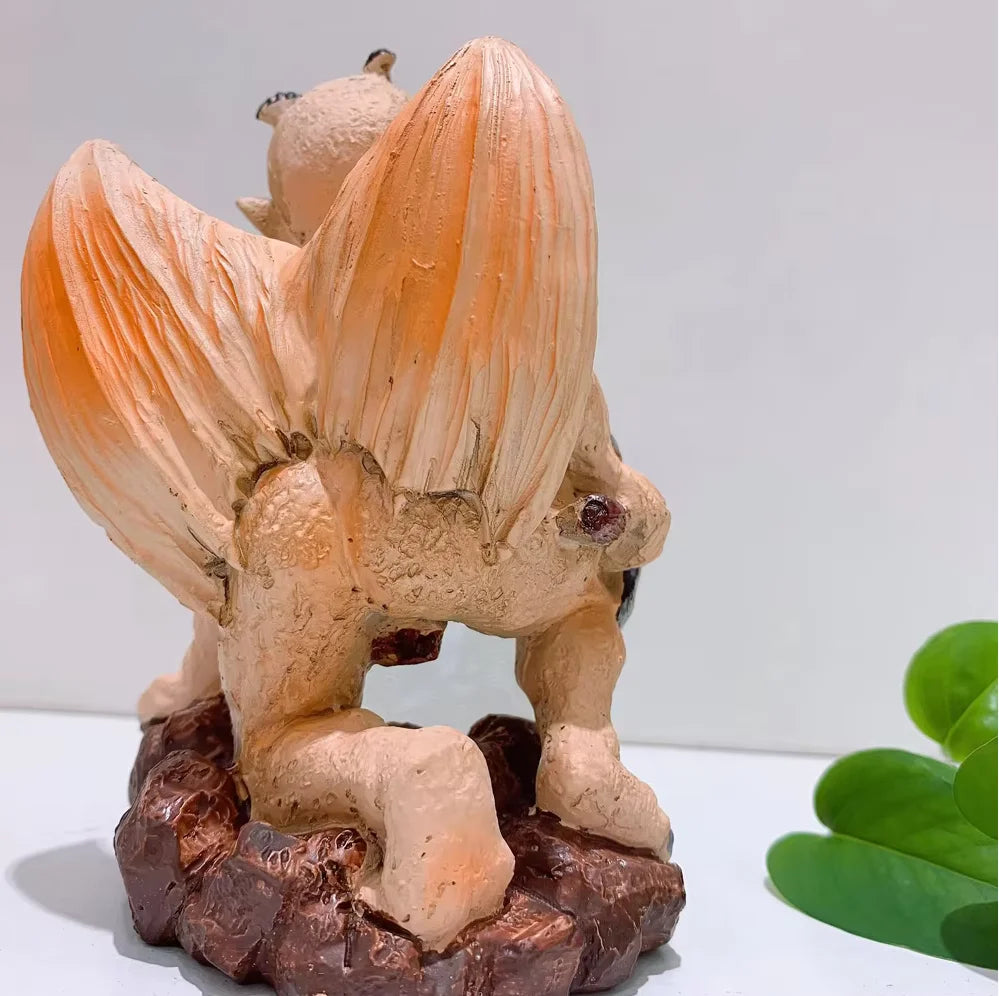 Gargoyle Kugelhalter aus Resin – Kristallkugel-Ständer Monster