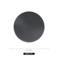 Round Slate Serving Platter – for Steak, Sushi, Pastries & Snacks (Sizes XS–XL)