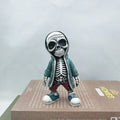 Resin Skeleton Figurine - Miniature Halloween & Gothic Decor (4 variants)
