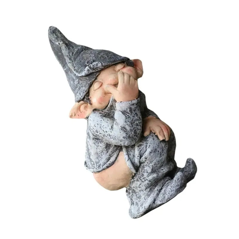 Gartenzwerg Harz Figur Lustiger Gartenzwerg Garten Ornament Dekoration