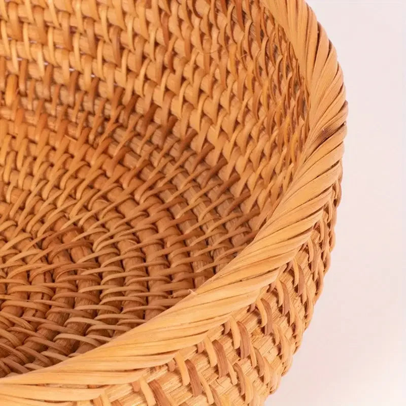 Handgeflochtener Rattan-Korb – Aufbewahrungskorb aus Weide