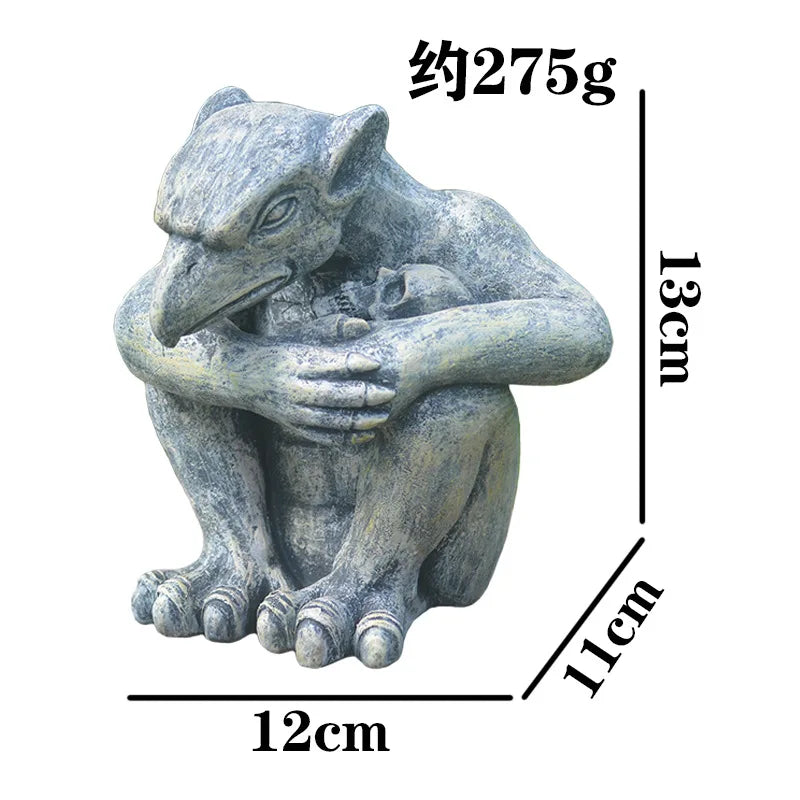 Gargoyle Skulptur Gotisch – Mittelalterlicher Wächter