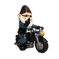 Dwarf on Motorcycle – Funny Resin Figurine