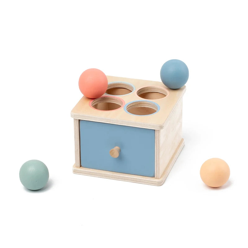 Montessori Holz-Sortierbox – Busy Board Matching-Spiel für Feinmotorik & sensorisches Lernen ab 3 Jahren