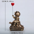 Banksy-Skulptur – Ballon-Mädchen