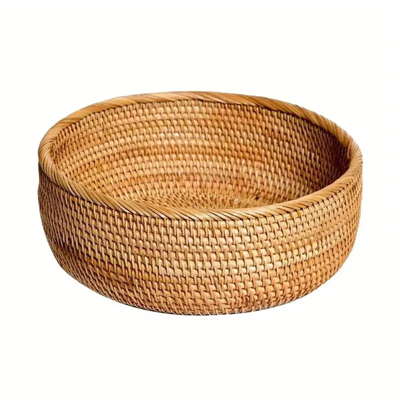 Handgeflochtener Rattan-Korb – Aufbewahrungskorb aus Weide