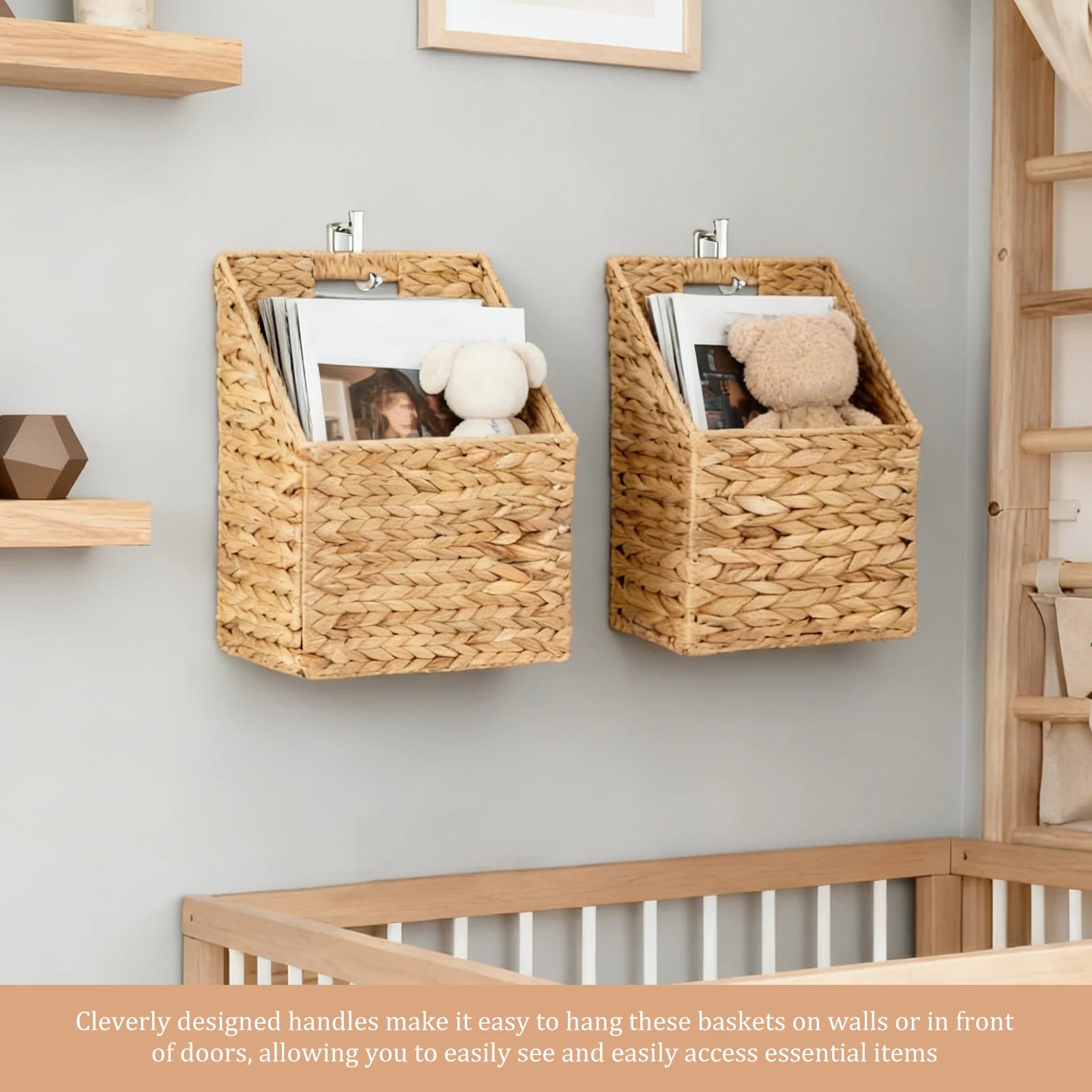 Rattan Aufbewahrungskorb 2er-Set