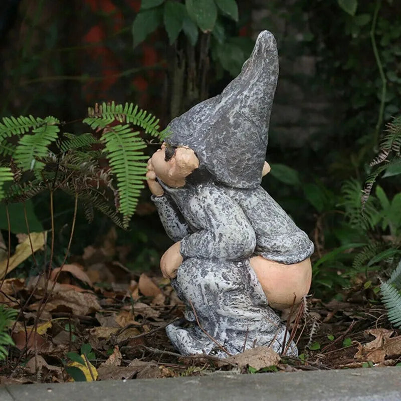 Gartenzwerg Harz Figur Lustiger Gartenzwerg Garten Ornament Dekoration