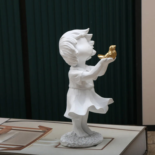 Banksy-Skulptur – Ballon-Mädchen
