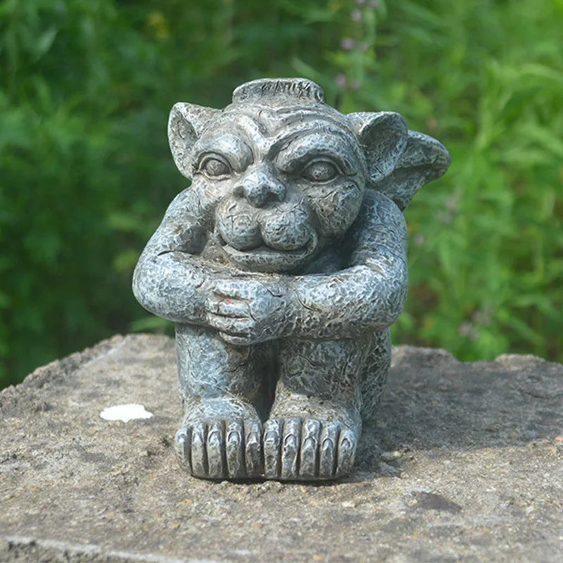 Gargoyle Skulptur Gotisch – Mittelalterlicher Wächter