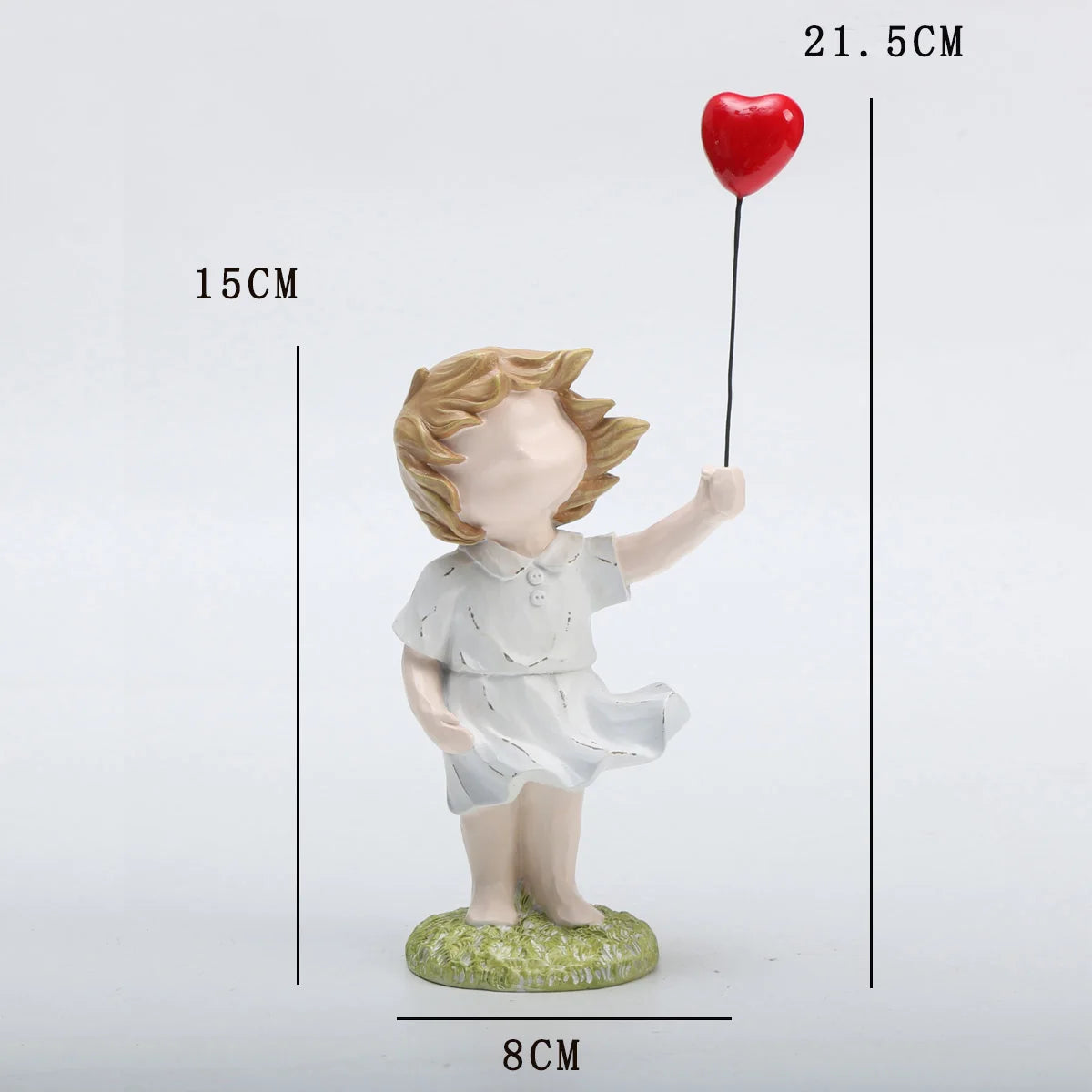 Banksy-Skulptur – Ballon-Mädchen