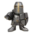 Knight Dwarf Garden Statue made of Resin – Gothic Guardian for Garden & Patio
