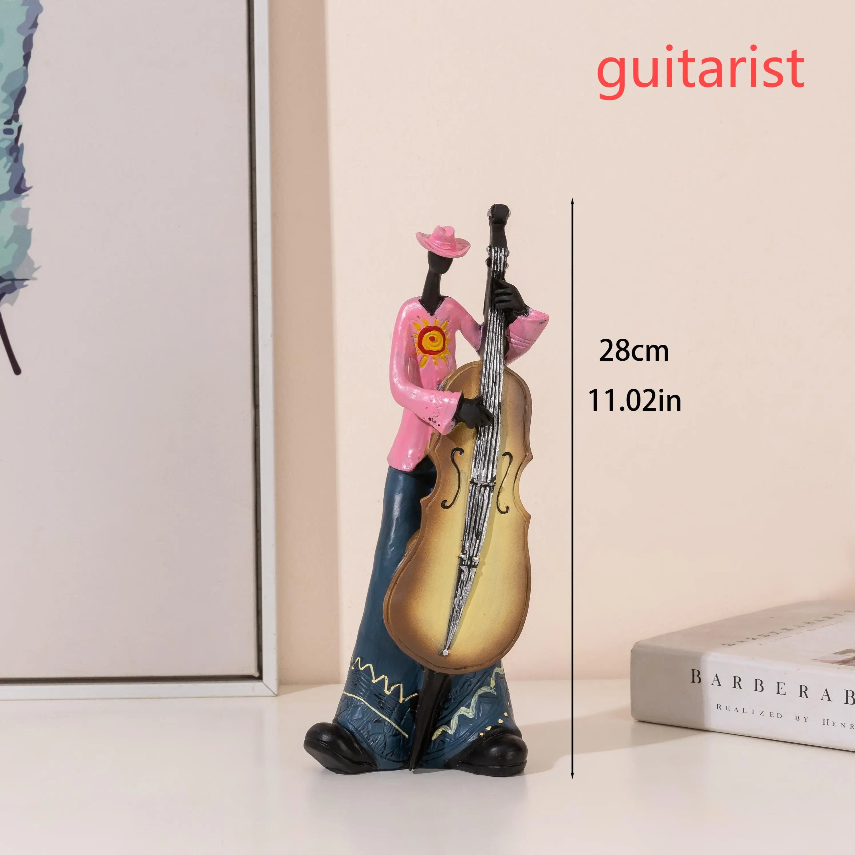 Musikband-Figuren aus Resin – Nordische Deko-Skulptur