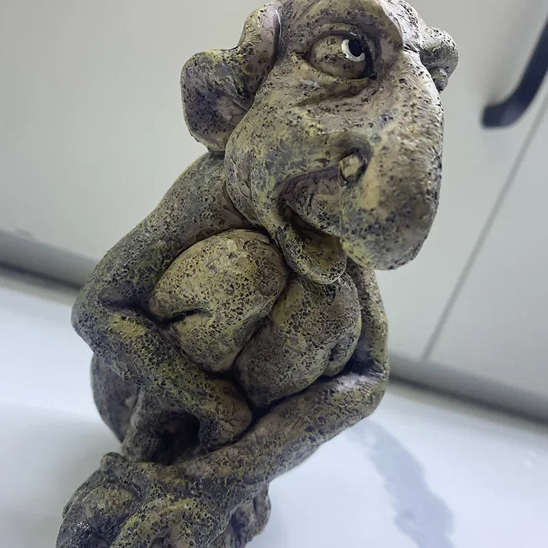 Gargoyle Statue Gusstein Troll