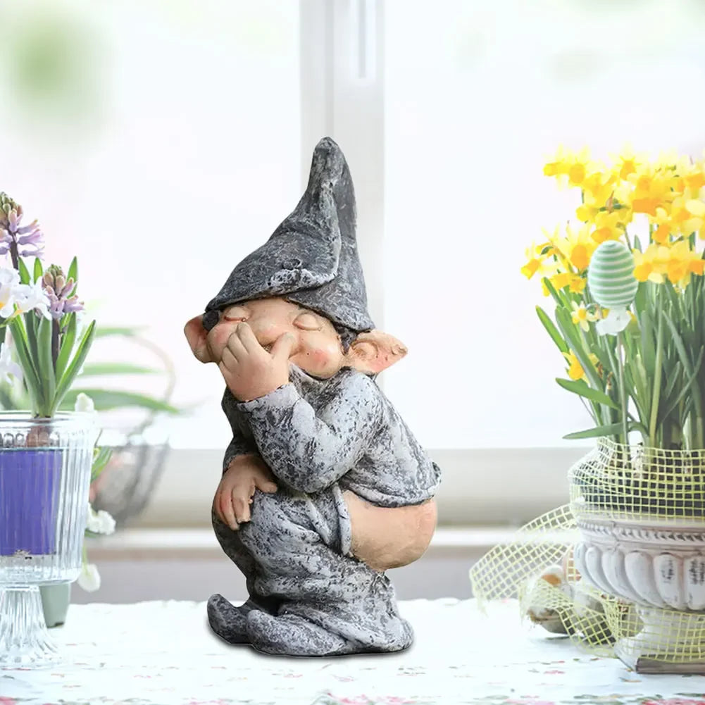 Gartenzwerg Harz Figur Lustiger Gartenzwerg Garten Ornament Dekoration