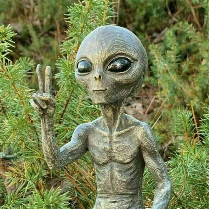 Alien-Figur aus Resin