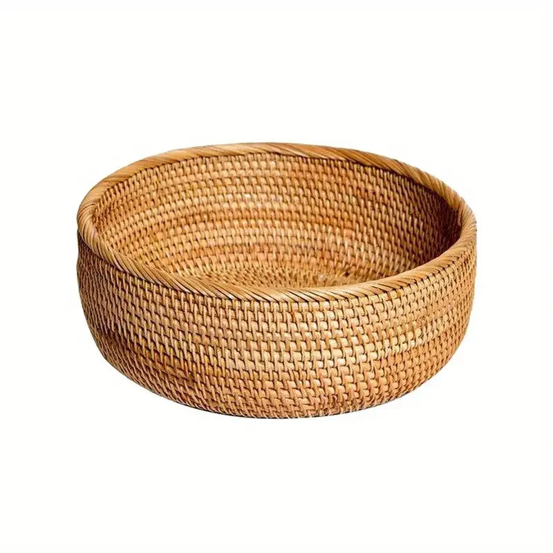 Handgeflochtener Rattan-Korb – Aufbewahrungskorb aus Weide