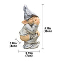 Gartenzwerg Harz Figur Lustiger Gartenzwerg Garten Ornament Dekoration