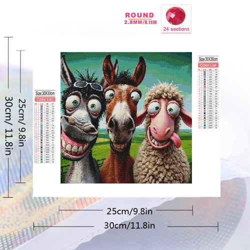 5D Diamond Painting Tiere – DIY Diamant-Malerei für Anfänger