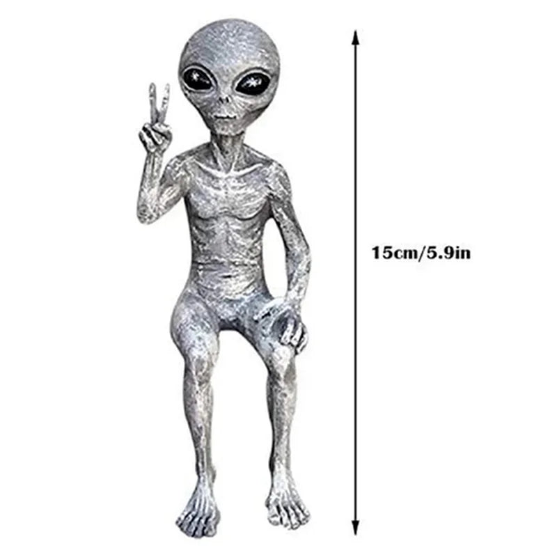 Alien-Figur aus Resin