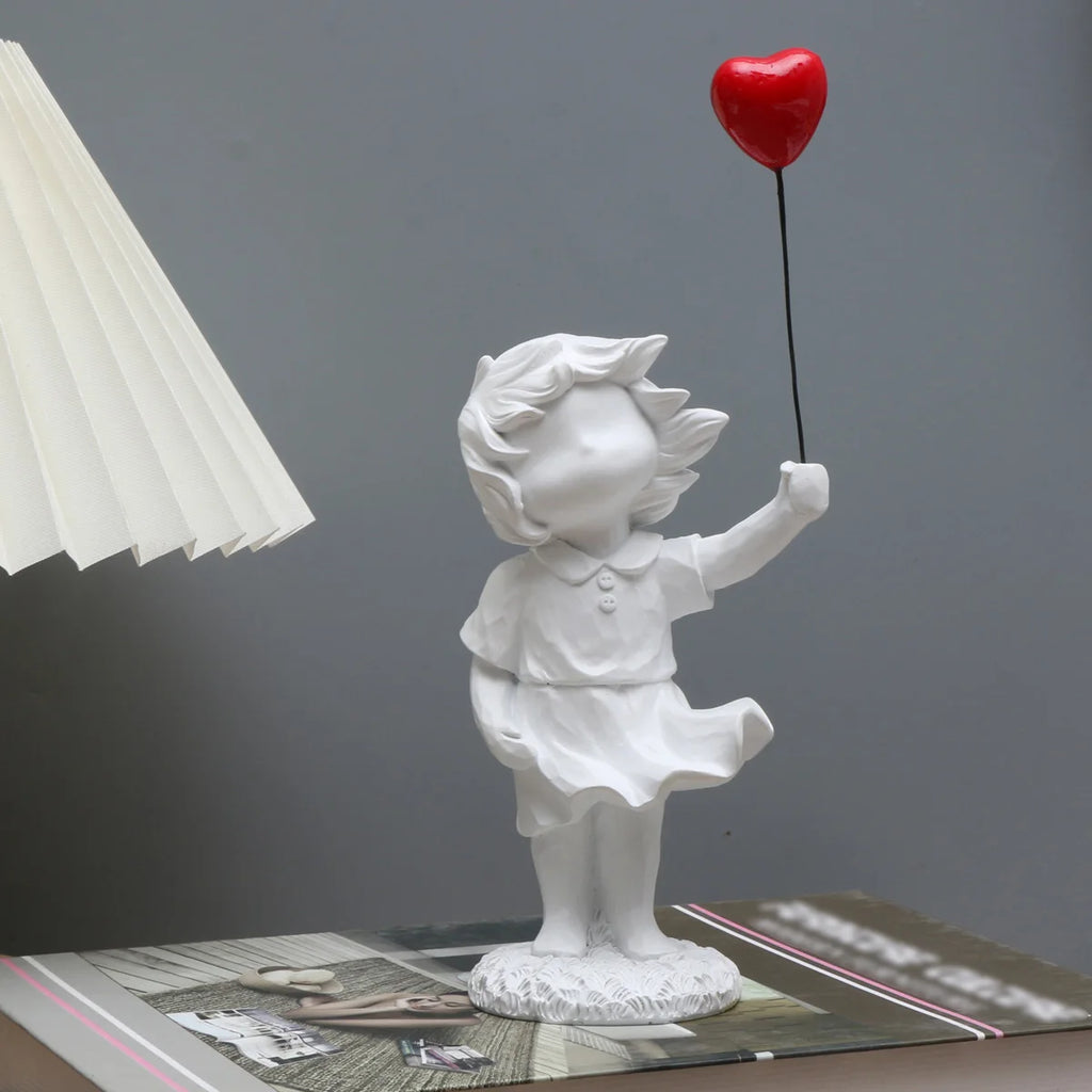 Banksy-Skulptur – Ballon-Mädchen