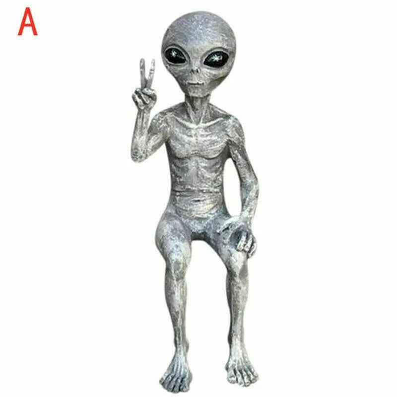 Alien-Figur aus Resin