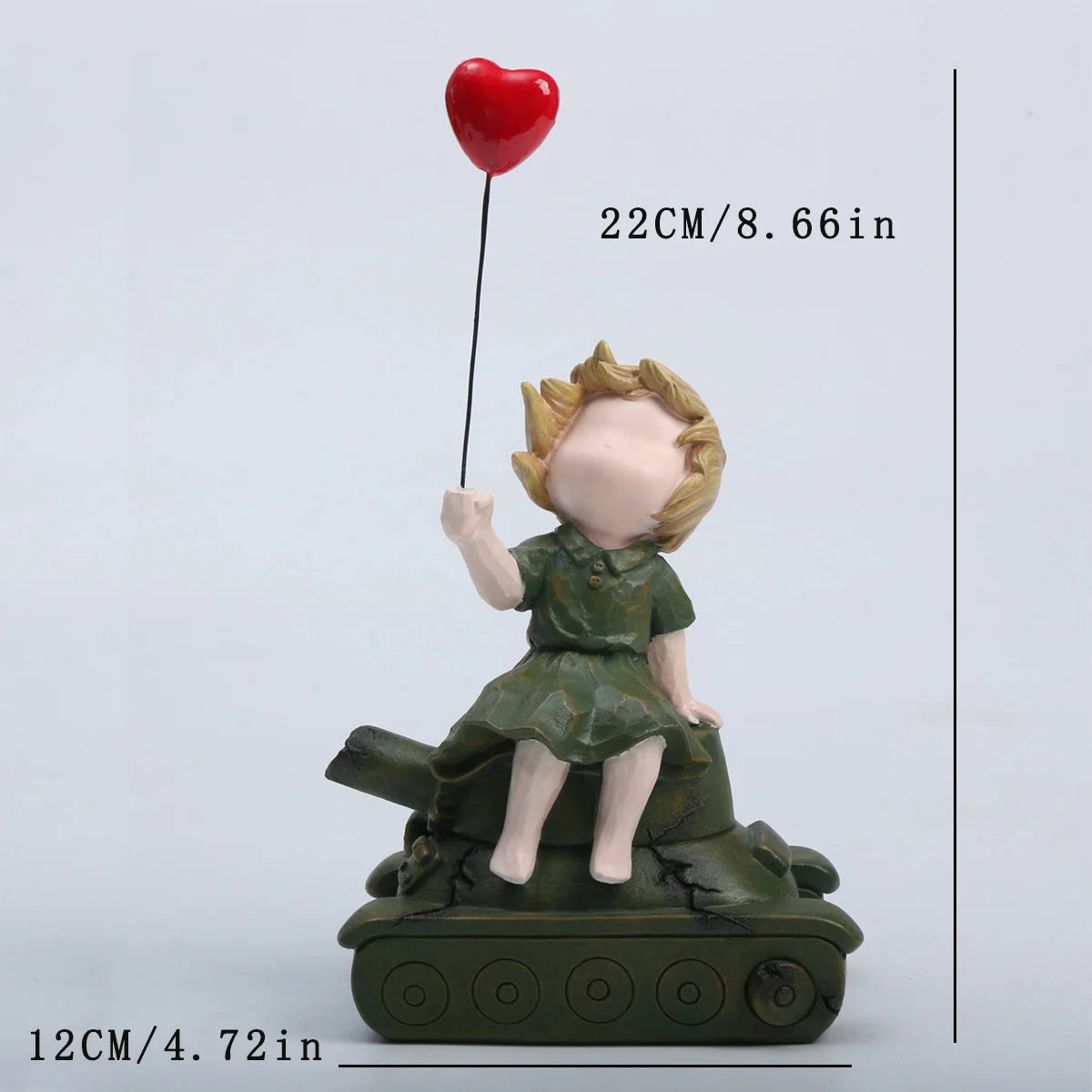 Banksy-Skulptur – Ballon-Mädchen