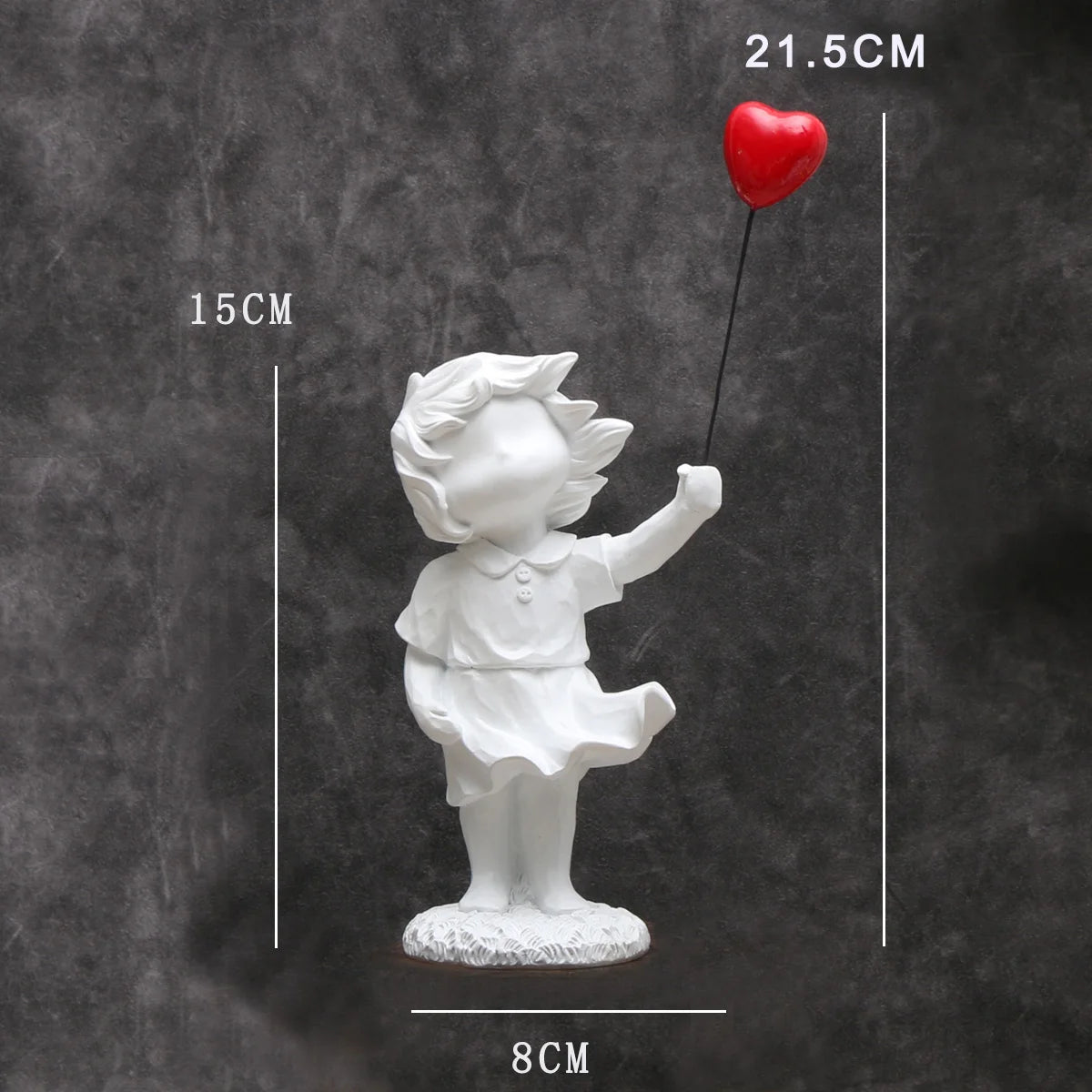 Banksy-Skulptur – Ballon-Mädchen
