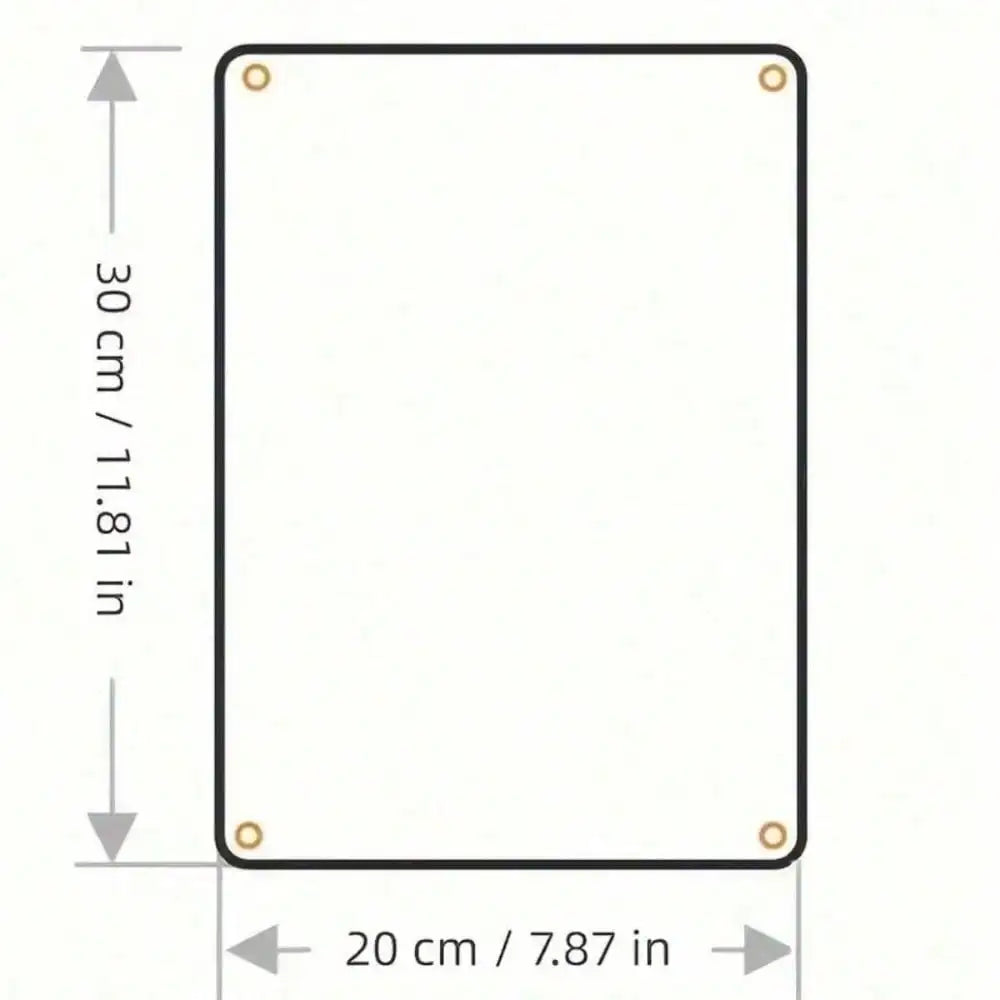 Metallschild Highland-Kuh mit Toilettenpapier – Witzige Vintage-Wanddeko