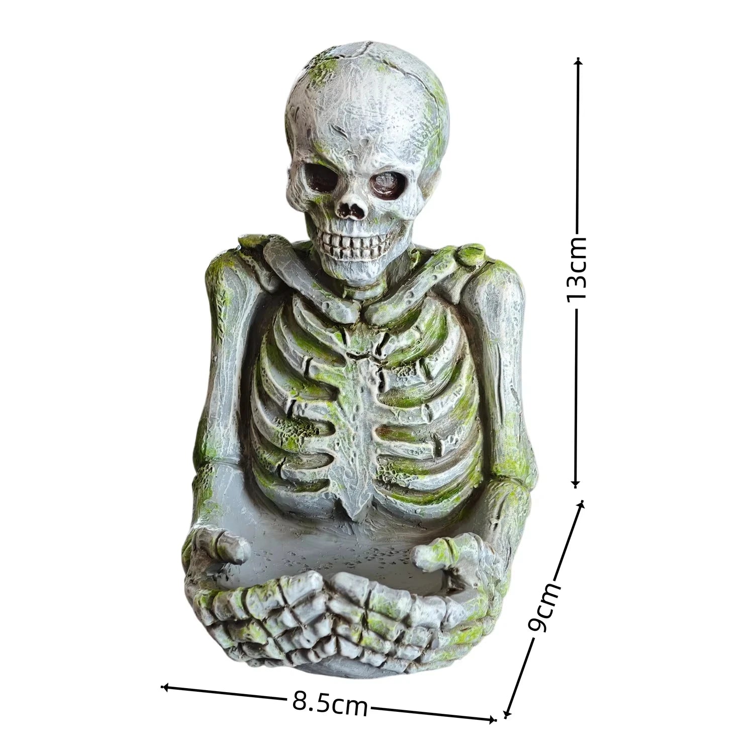 Vogelfutter-Skulptur aus Harz – Multifunktionale Gartendeko mit verstecktem Aufhängeloch