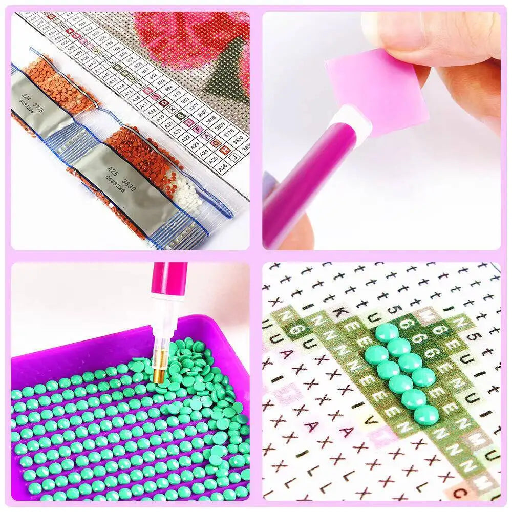 5D Diamond Painting Tiere – DIY Diamant-Malerei für Anfänger