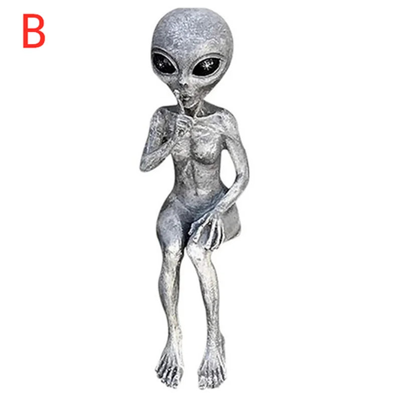 Alien-Figur aus Resin
