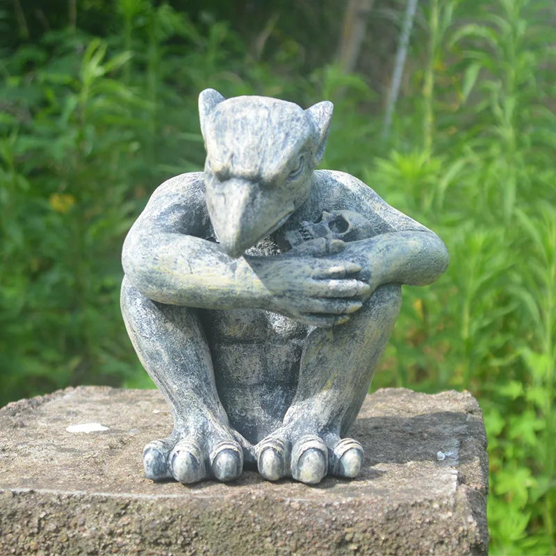 Gargoyle Skulptur Gotisch – Mittelalterlicher Wächter
